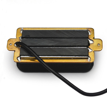 Πικάπ κιθάρας ηλεκτρικής GETMusic H4S-BK-CR 4C, κατασκευή από μέταλλο/πλαστικό, 160 g, track-style σχεδίαση με τέσσερα πηνία