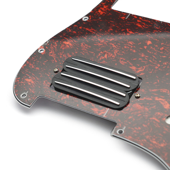 Πικάπ κιθάρας ηλεκτρικής GETMusic H4S-BK-CR 4C, κατασκευή από μέταλλο/πλαστικό, 160 g, track-style σχεδίαση με τέσσερα πηνία