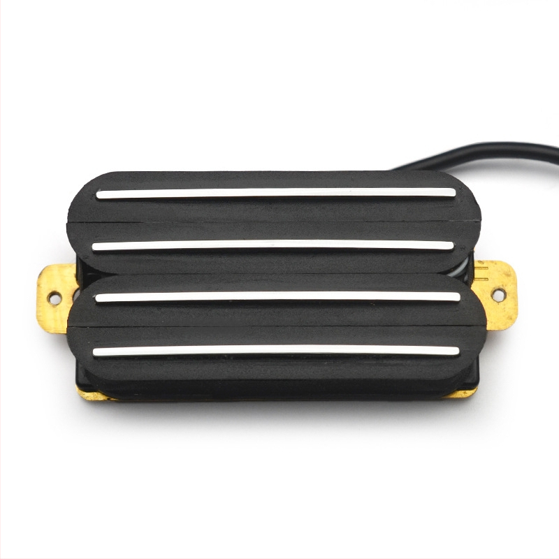 PICKUP pre elektrickú gitaru GETMusic H4S-BK-CR 4C, konštrukcia z kovu/plastu, 160 g, track-style dizajn so štyrmi cievkami
