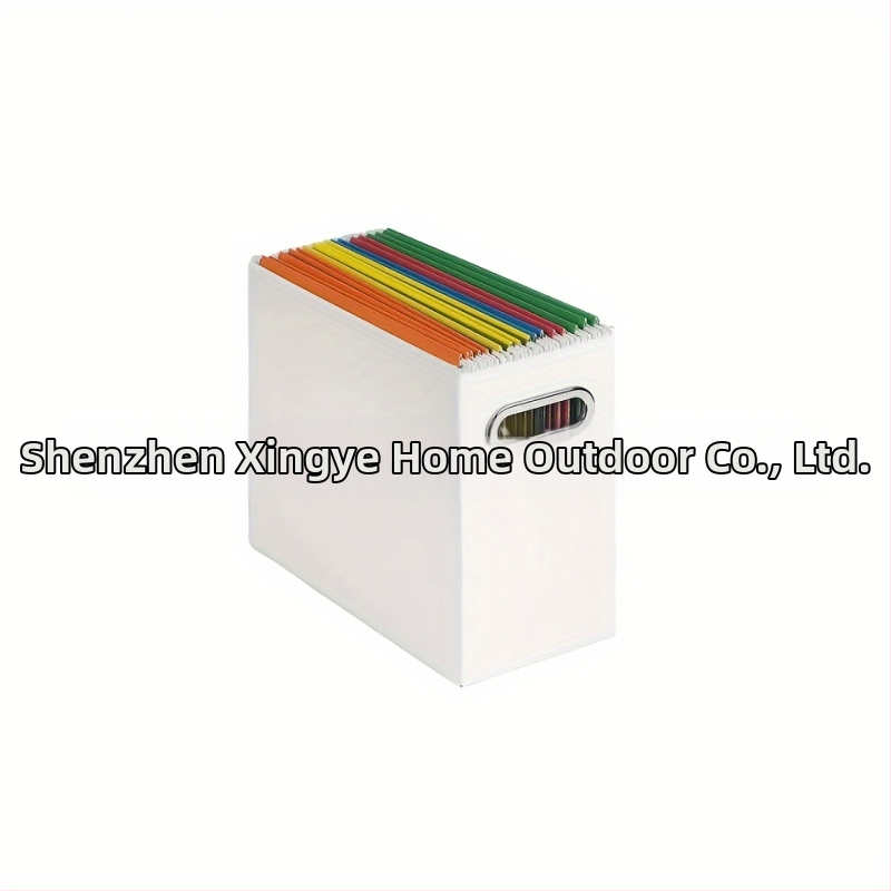 Кутия за документи и книги за бюро | кожена, модел H376, персонализирана обработка, с печатано лого