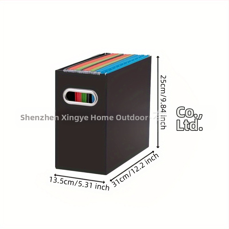 Кутия за документи и книги за бюро | кожена, модел H376, персонализирана обработка, с печатано лого