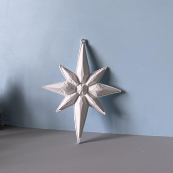 Μορφή σιλικόνης για κέικ με οκταγωνική αστέρα — ακανόνιστος σχηματισμός, φόρμα ζαχαροπλαστικής, κατάλληλη για γύψο και κατασκευές με κεριά