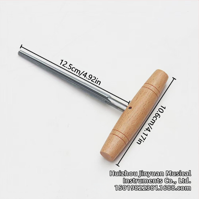 Violin peg reamer, horizontálny fréza na kolíky, 1:26 konická, vysokorýchlostná oceľ + bukové drevo, CALLOWAY