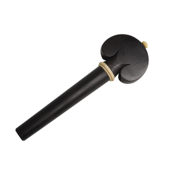 Juodmedžio čellui stygų kaiščiai, modelis CL-60, keturių dalių rinkinys, pakuotė plokštelės tipo