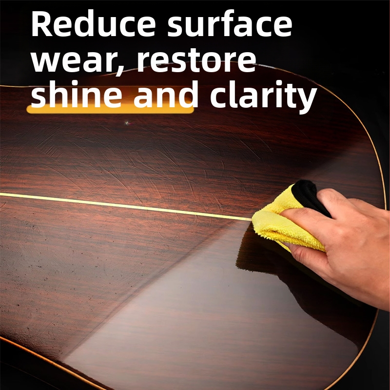 Масло за грижа за музикални инструменти и почистващо за китари, цигулки, ерху и пиано — против напукване; 0.15 кг бруто • 100 бр • лицензиран частен етикет • домашен бранд