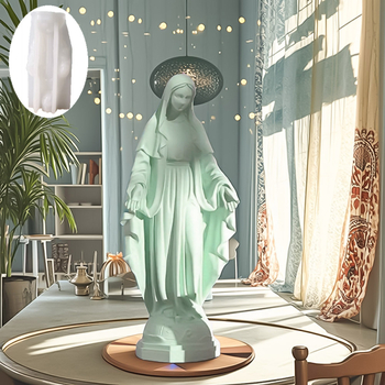 Μορφή σιλικόνης Παναγίας — μη κανονικού σχήματος, φόρμα ψησίματος για κέικ, σοκολάτες, αρτοσκευάσματα, ζελέ και γύψο διακοσμητικά