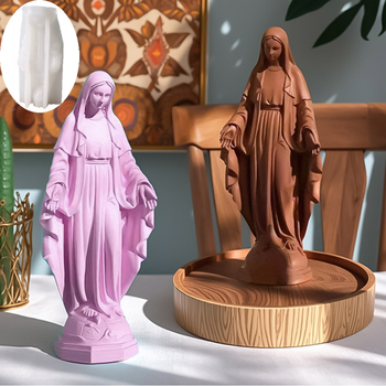 Μορφή σιλικόνης Παναγίας — μη κανονικού σχήματος, φόρμα ψησίματος για κέικ, σοκολάτες, αρτοσκευάσματα, ζελέ και γύψο διακοσμητικά