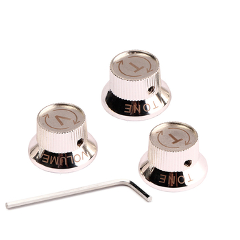 Gitarové gombíky, kovové, model GD114, pre západné strunové nástroje