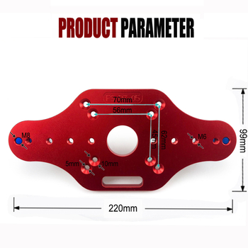 Βάση Bakelite για μηχανή κοπής και φρεζαρίσματος — πλάκα στήριξης για ξυλουργικά εργαλεία
