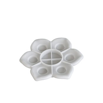 Κηροπήγιο με άνθος λωτού για αρωματοθεραπεία, καλούπι σιλικόνης, DIY, ακανόνιστο σχήμα