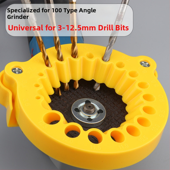Машина за шлифоване на винтови свредла – преносима шлайфмашина за винтови свредла, ремонт на ъгъл, пластмасов корпус