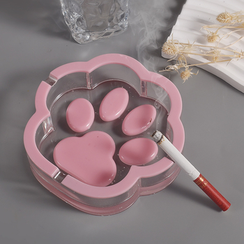 Καλούπι σιλικόνης για ρητίνη – Κατ πατουσιά γάτας, καπνοθύκη και θήκη αποθήκευσης, ακανόνιστο σχήμα, προσαρμόσιμο
