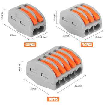 Weijie συνδέτης, 1 πόλος, χαλκού μόνωση, για ηλεκτρολόγους