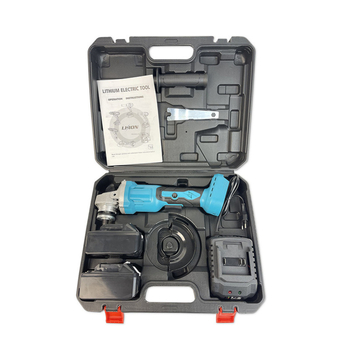 Rockita безжичен безчетков ъглошлайф, 21V, модел 404, с аксесоари