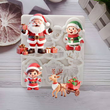 Φόρμα σιλικόνης για κέικ με ακανόνιστο σχήμα — κατάλληλη για φοντάν, σοκολάτα, φάντζ και ρητίνη, μοντέρνος μινιμαλιστικός σχεδιασμός από Silicon Art