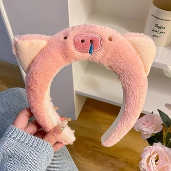 Χειροποίητη βελούδινη καρτούν στέκα για τα μαλλιά για γυναίκες