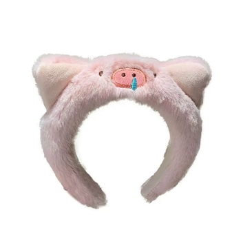 Χειροποίητη βελούδινη καρτούν στέκα για τα μαλλιά για γυναίκες