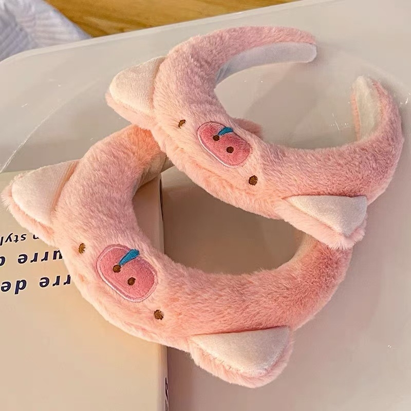 Χειροποίητη βελούδινη καρτούν στέκα για τα μαλλιά για γυναίκες