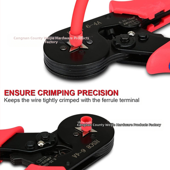 Weijie 1250 τεμάχια crimp tubular terminal, προ-μονωμένο, επαφή από χαλκό, PP μόνωση