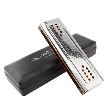 Αρμονίκα - Διπλής όψης, 24 τρύπες, Πολυφωνική, Κλειδιά C και G, Για ενήλικες αρχάριους