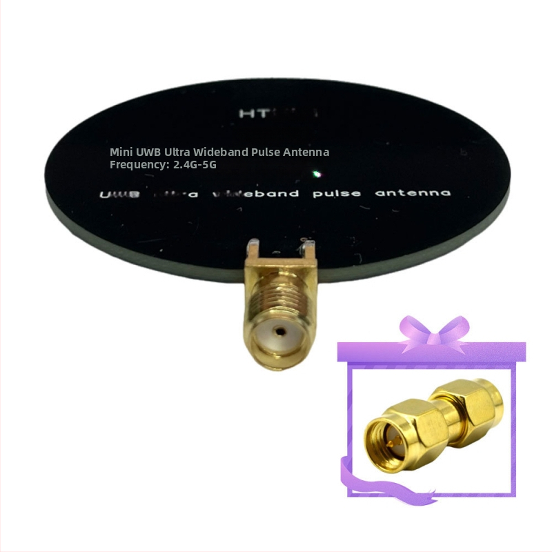 Htmini UWB еднополюсна импулсна антена, 2.4–10.5 GHz, широкополосна антена