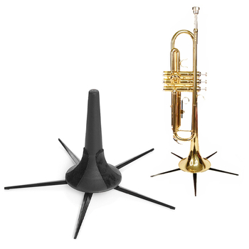 Malá skladacia podstavec na hudobné nástroje s piatimi nohami (Model LD218, kov+ABS)