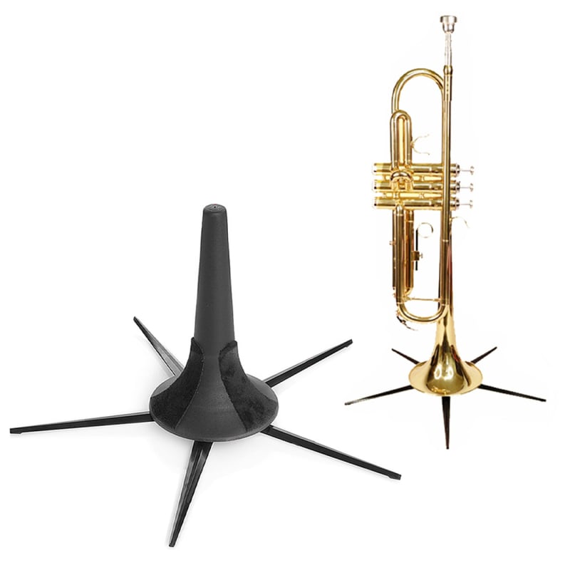 Penkių kojų sulankstomas stovas muzikos instrumentams (Modelis LD218, metalas+ABS)