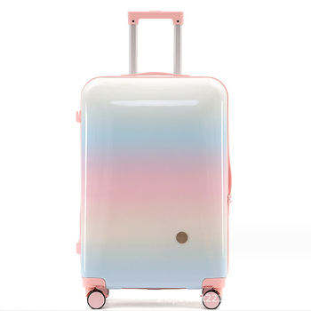 PC βαλίτσα χειραποσκευών για γυναίκες, εξαιρετικά ελαφριά, με κλειδαριά TSA, κυκλικές ρόδες, διαχωρισμός στεγνό-βρεγμένο