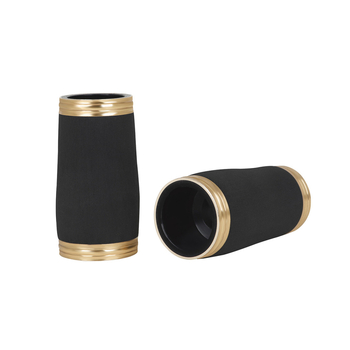 Klarinet hangolócső - bakelit + réz, modell CL38, kétszakaszos kialakítás, csomagolás: OPP zacskó