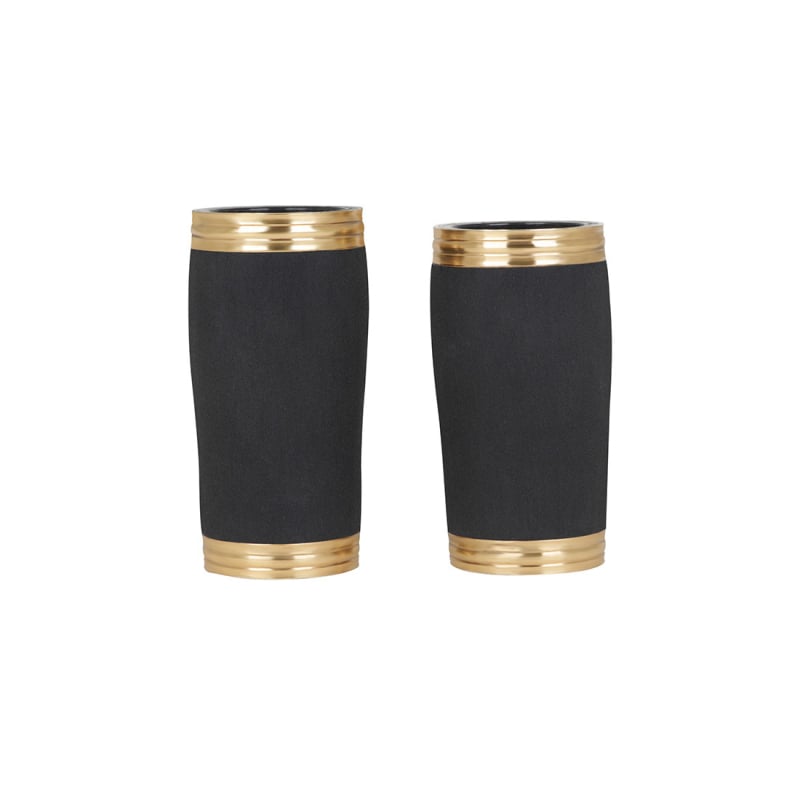 Klarinet hangolócső - bakelit + réz, modell CL38, kétszakaszos kialakítás, csomagolás: OPP zacskó