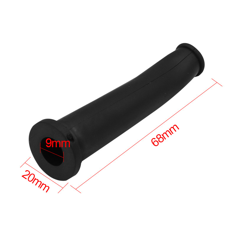 Гумен защитен маншет за кабели за електрически ръчни бормашини и ъглошлайфи; защитава кабелите по време на работа; съвместим с електроинструменти