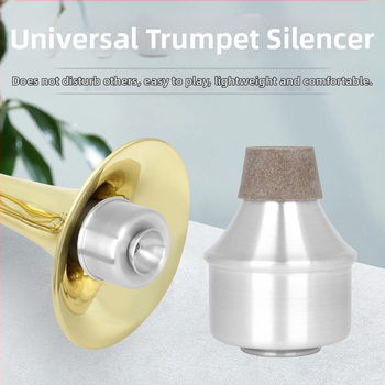 Mute pre hudobné nástroje, hliníková zliatina, model ND251, kompatibilné s meďovými rúrovými tvarovkami