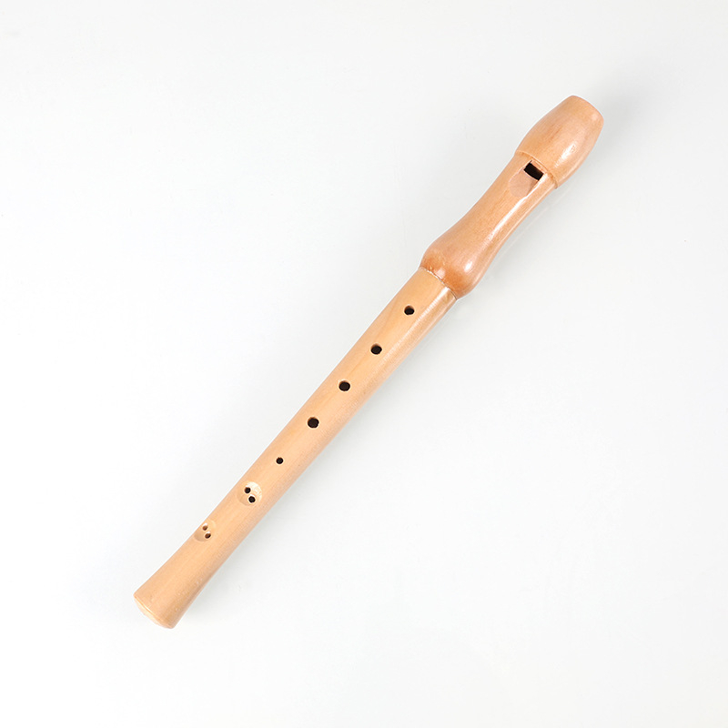 Ξύλινο ρεκορντόρ, γερμανικού στυλ, 8 οπές; μάρκα Sea River; μοντέλο: 8 οπές; συσκευασία πλαστική σακούλα; προέλευση Κίνα; μουσικό όργανο