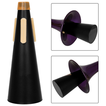 ND290 мют за тромпет, конусовиден PET шумопотискач за тренировки, опаковка хартиена кутия