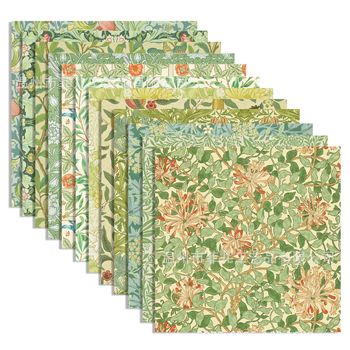 Χαρτό φόντου για DIY κολάζ με Morris μοτίβο αμπέλου (Υλικό: συνθετικά υλικά; Τέχνη: ημιχειροποίητο και ημιμηχανικό; Ιδανικό για δώρα σε πάρτι; Κατάλληλοι τύποι δώρων: ενήλικες, ζευγάρια, συνάδελφοι, παιδιά)