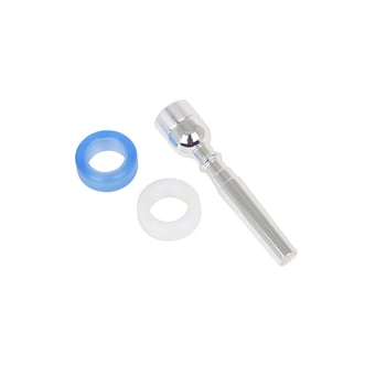 Στόμιο τρομπέτας TR-11 — ορείχαλκος με επικάλυψη ασημί, για μεταλλικά πνευστά όργανα