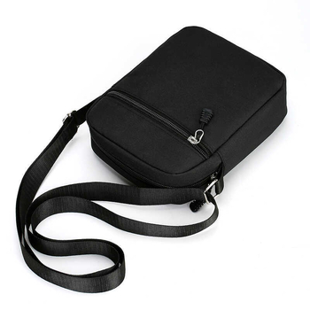 Pánska crossbody taška na cestovanie, PU materiál, voľnočasový štýl, jar 2025