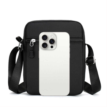Pánska crossbody taška na cestovanie, PU materiál, voľnočasový štýl, jar 2025
