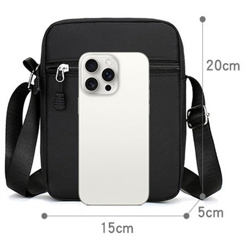 Pánska crossbody taška na cestovanie, PU materiál, voľnočasový štýl, jar 2025