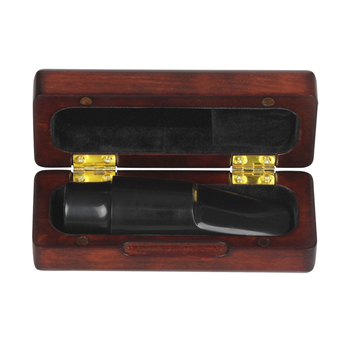 Κουτί κεφαλής σαξοφώνου από ξύλο redwood, μοντέλο CA-01; περιλαμβάνει κάλυμμα, τσάντα, κουτί και μανίκι; συσκευασία σε OPP σακούλα