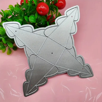 Matica na rezanie a razenie z karbónovej ocele – ručne vyrobený DIY nástroj na embossing pre box, kovový