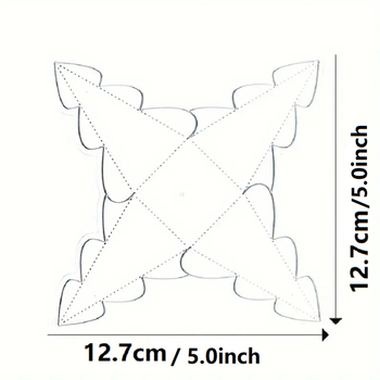 Matica na rezanie a razenie z karbónovej ocele – ručne vyrobený DIY nástroj na embossing pre box, kovový