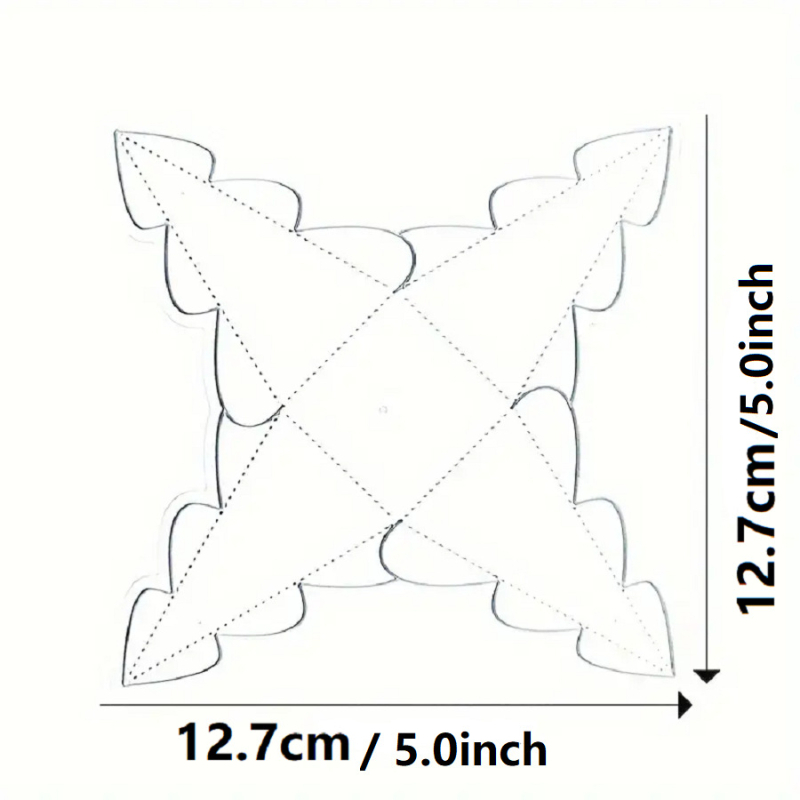 Matica na rezanie a razenie z karbónovej ocele – ručne vyrobený DIY nástroj na embossing pre box, kovový