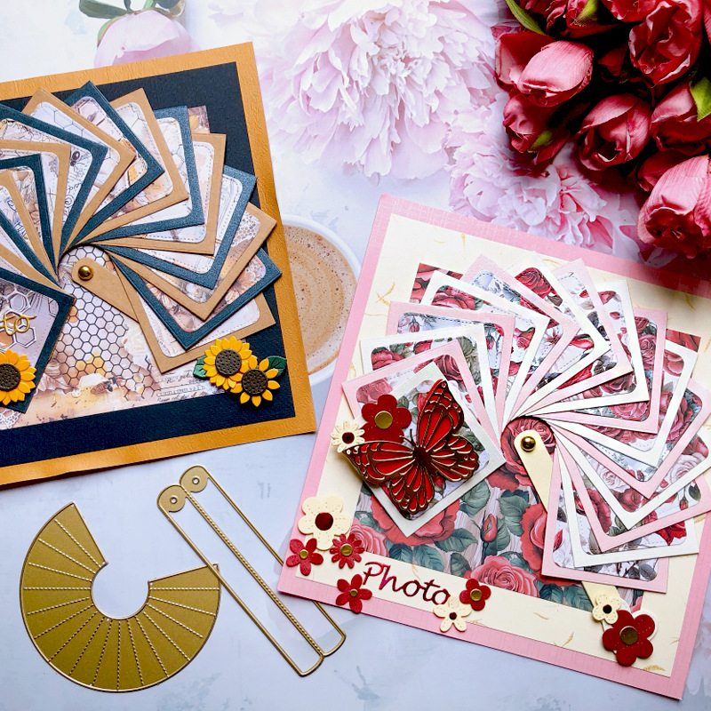 Pjaustymo matrica, metalo, graviruota, scrapbookingui