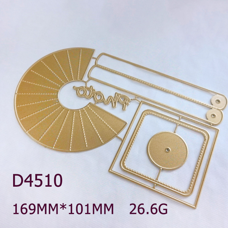 Matriță de tăiere pentru scrapbooking, metal gravat