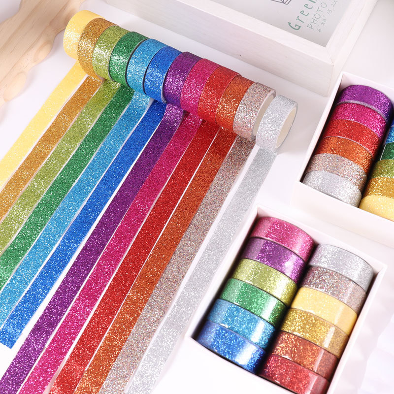DIY washi juostelė su japonijos popieriaus pagrindu kišeniniams užrašams dekoruoti — Be importo, licencijuoti privatūs prekių ženklai: Taip