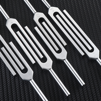 Furcă de acordare pentru yoga YC0919 - aliaj de aluminiu; potrivit pentru masaj de sănătate și instrumente muzicale; ambalaj: sac de pânză + carton exterior