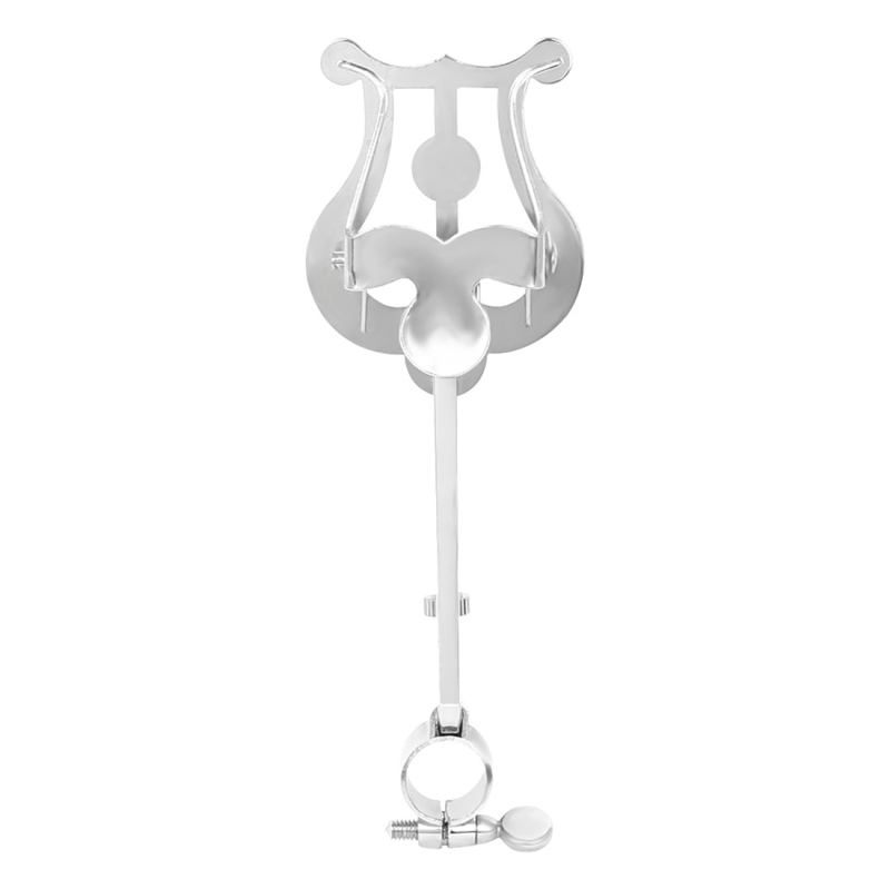 Stativ pentru note pentru piccolo – portabil, cu manetă reglabilă, material: fier, model: ZJ-12, ambalaj: pungă OPP