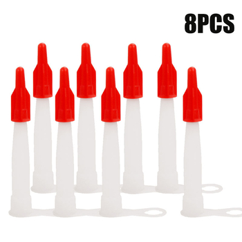 Fast Leopard Σετ 8 Ακροφύσια Σιλικόνης με Καπάκια για Οικιακή Χρήση