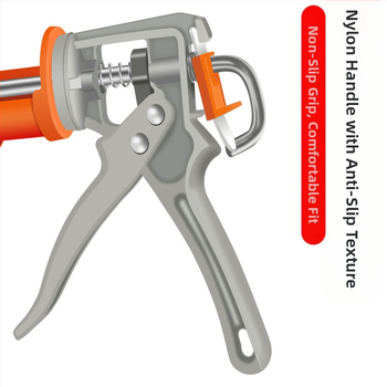 Αυτόματο πιστόλι διανομής σιλικόνης για γυαλί, μεταλλικό σώμα, οικιακή γενική χρήση